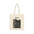 Polo Player Cotton Tote Bag — U.S. Polo Assn. Vintage Logo Canvas Shopper