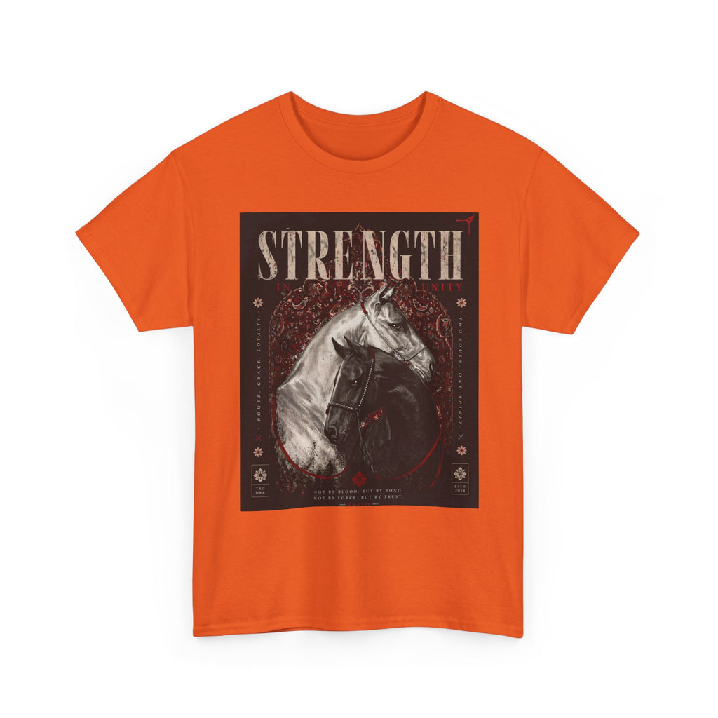 Strength Horse T-Shirt — Vintage Equestrian Graphic Tee