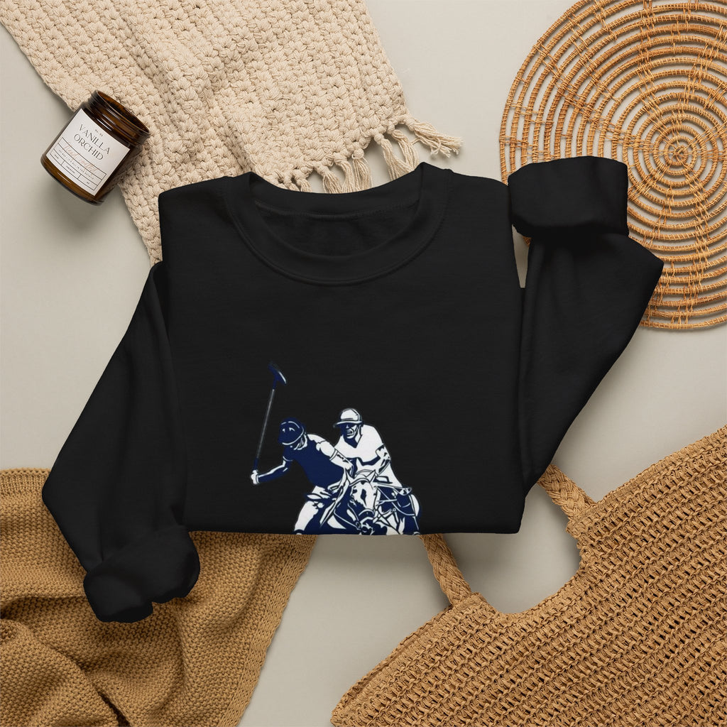 Polo Player Crewneck Sweatshirt — U.S. Polo Assn. Graphic Pullover