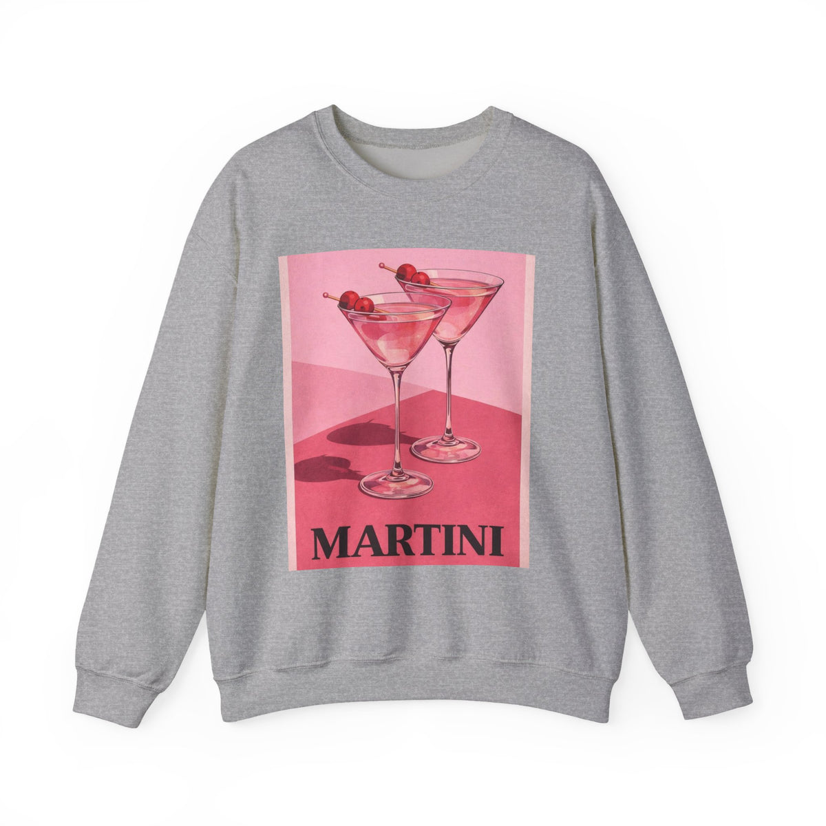 Leopard Cocktail Crewneck Sweatshirt