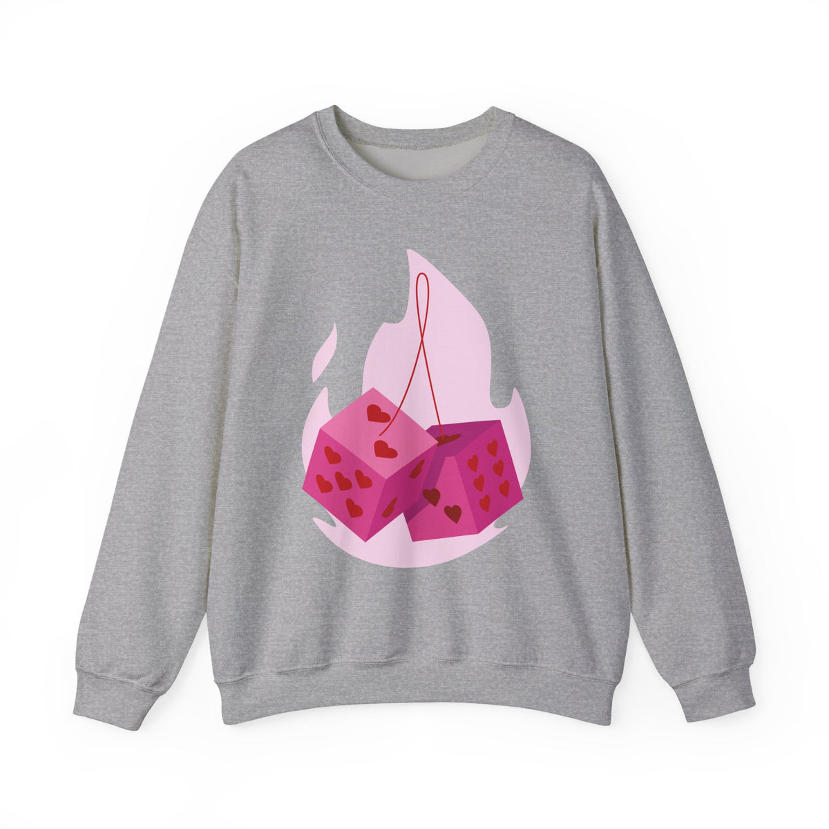Moonlit Roses Crewneck Sweatshirt — Mystic Night Cat Floral Design