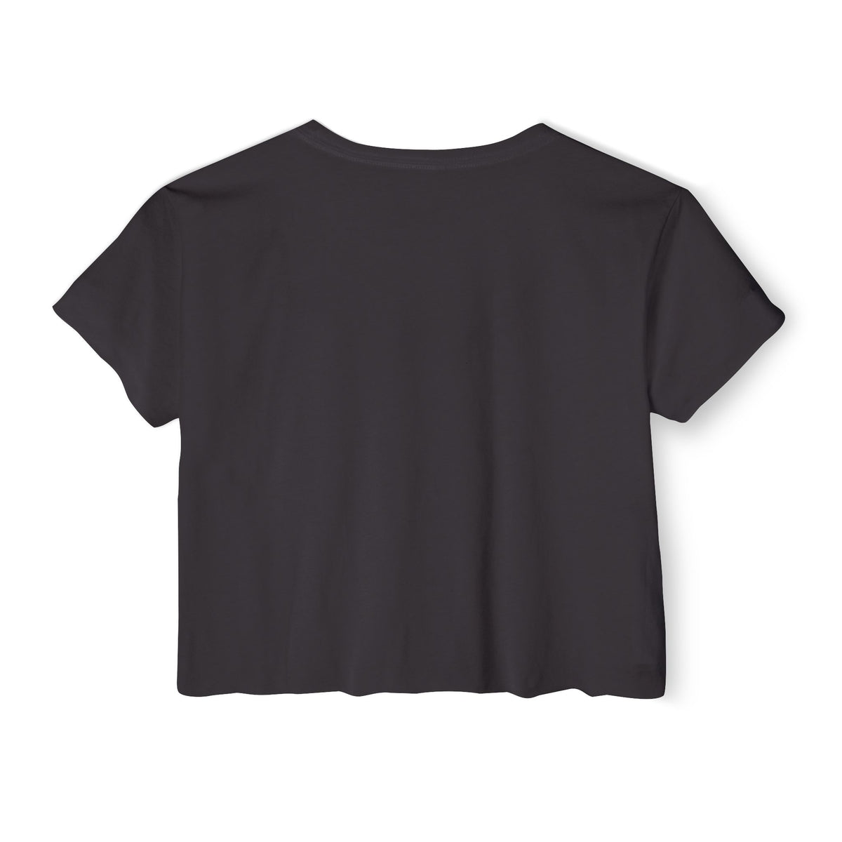 Sinner Angel Crop Top — Gothic Winged Angel Festival Tee