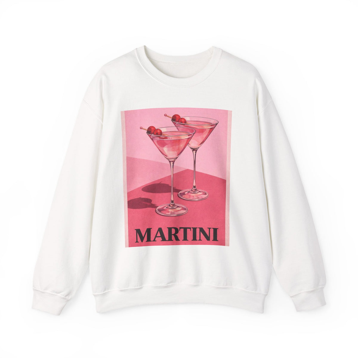 Leopard Cocktail Crewneck Sweatshirt