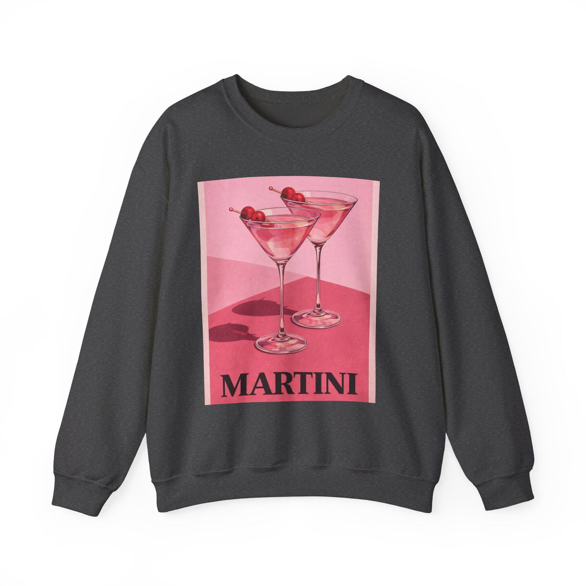Leopard Cocktail Crewneck Sweatshirt