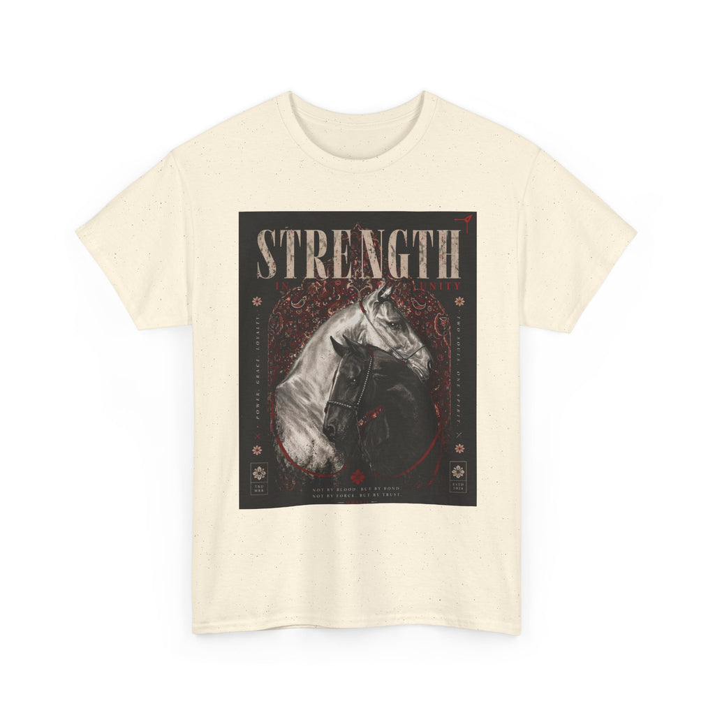 Strength Horse T-Shirt — Vintage Equestrian Graphic Tee