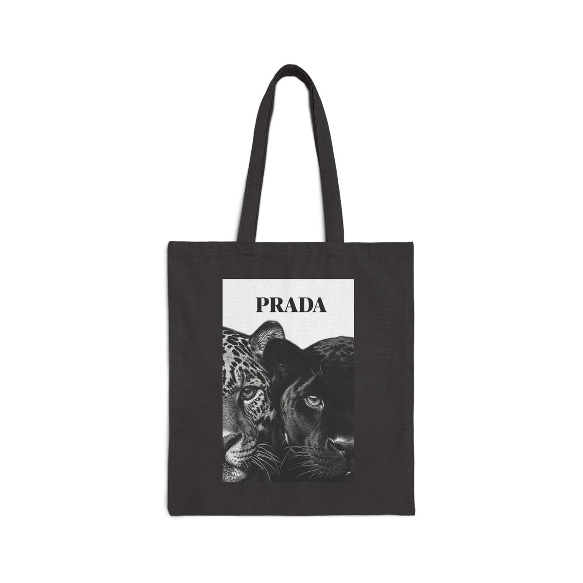Polo Player Cotton Tote Bag — U.S. Polo Assn. Vintage Logo Canvas Shopper