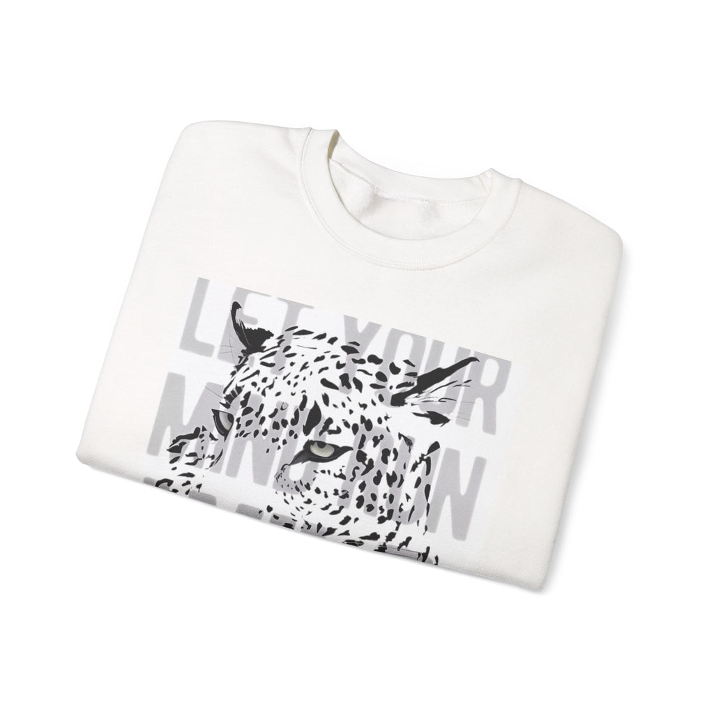 Crewneck Sweatshirt - 'Love Needs Farming' Floral Graphic