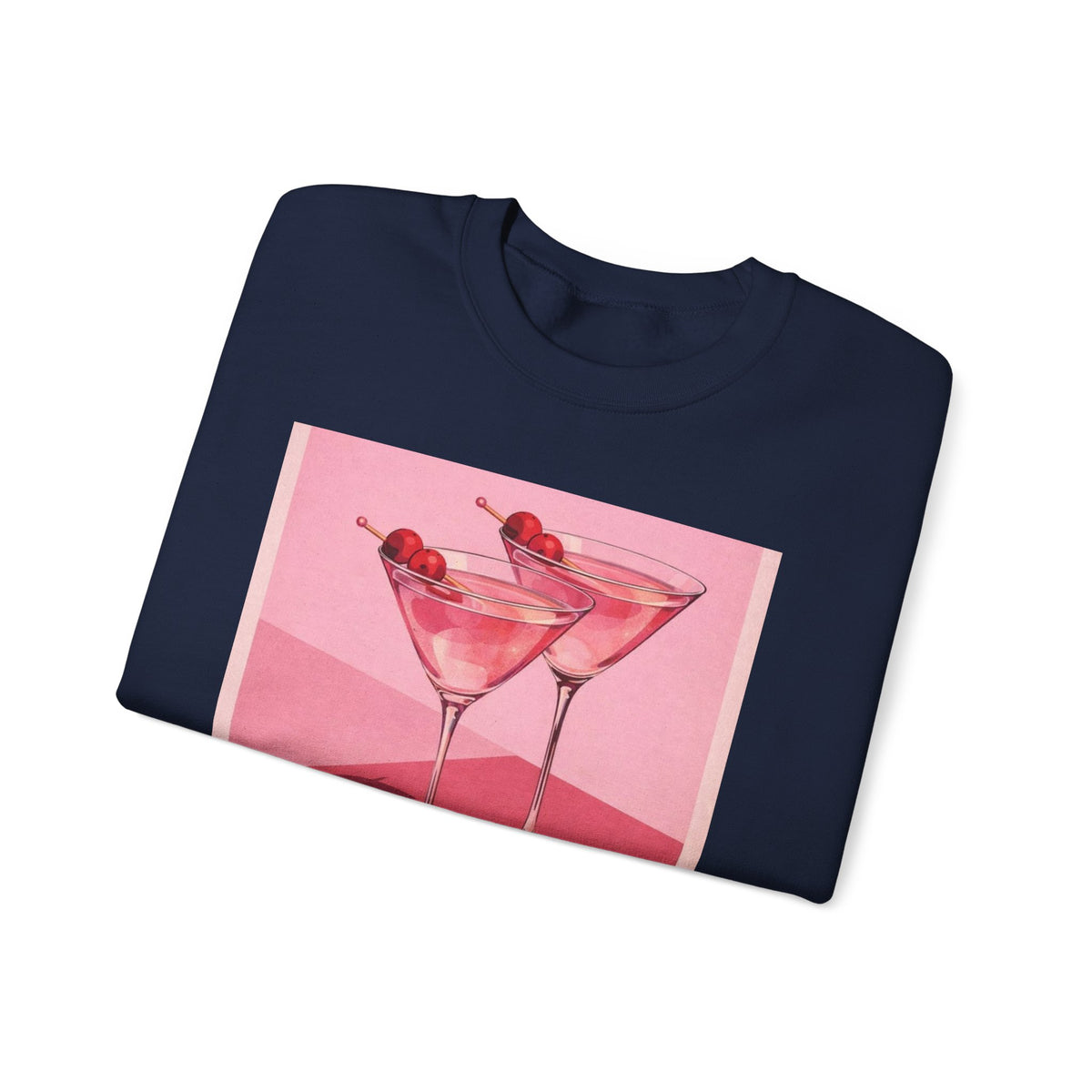 Leopard Cocktail Crewneck Sweatshirt