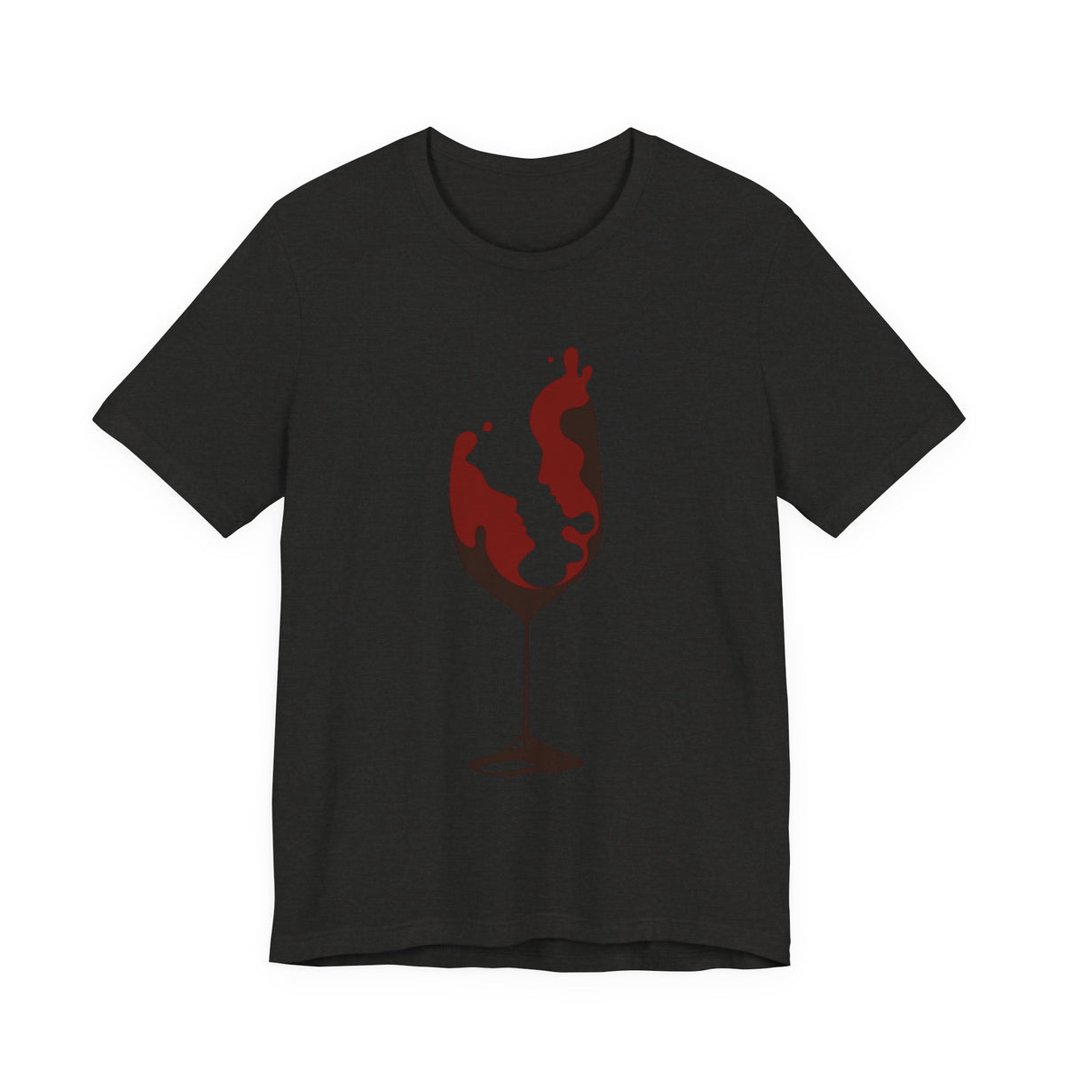 Wolf Rider Graphic Tee — Dark Fantasy Motorcycle Scene
