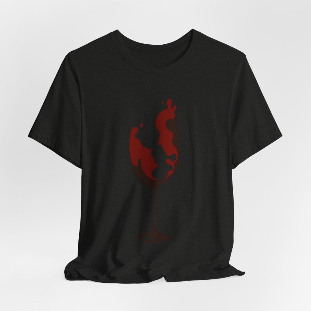 Wolf Rider Graphic Tee — Dark Fantasy Motorcycle Scene