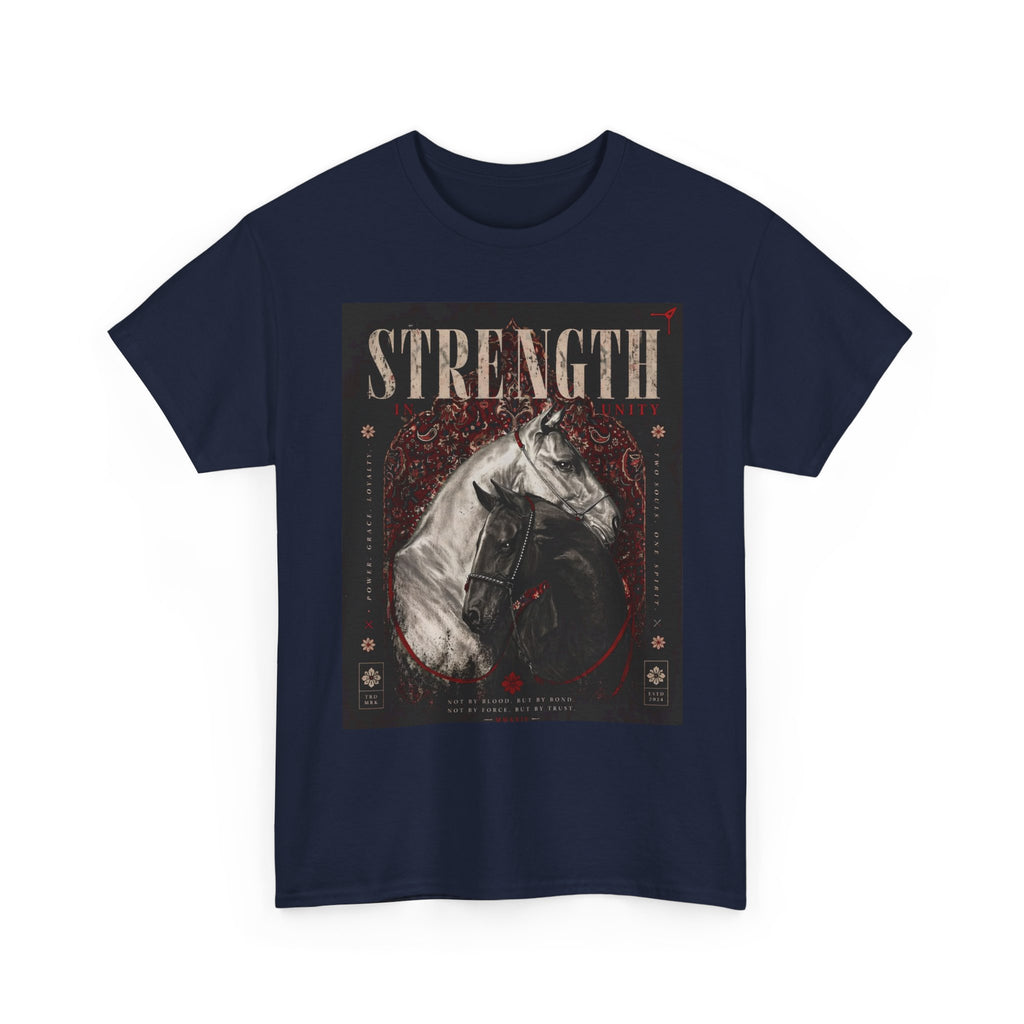 Strength Horse T-Shirt — Vintage Equestrian Graphic Tee