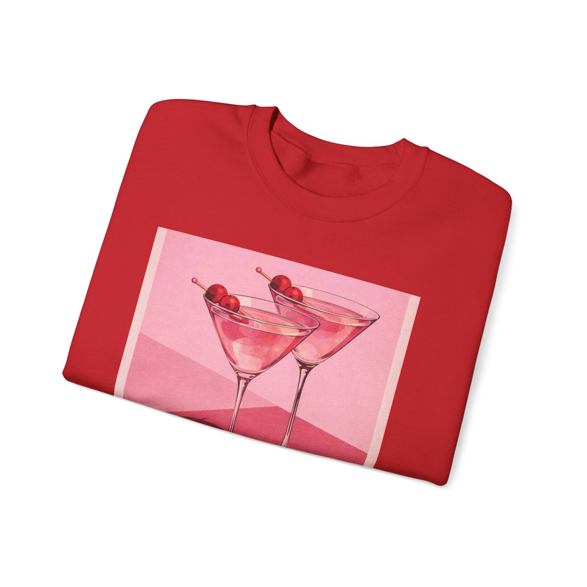 Leopard Cocktail Crewneck Sweatshirt