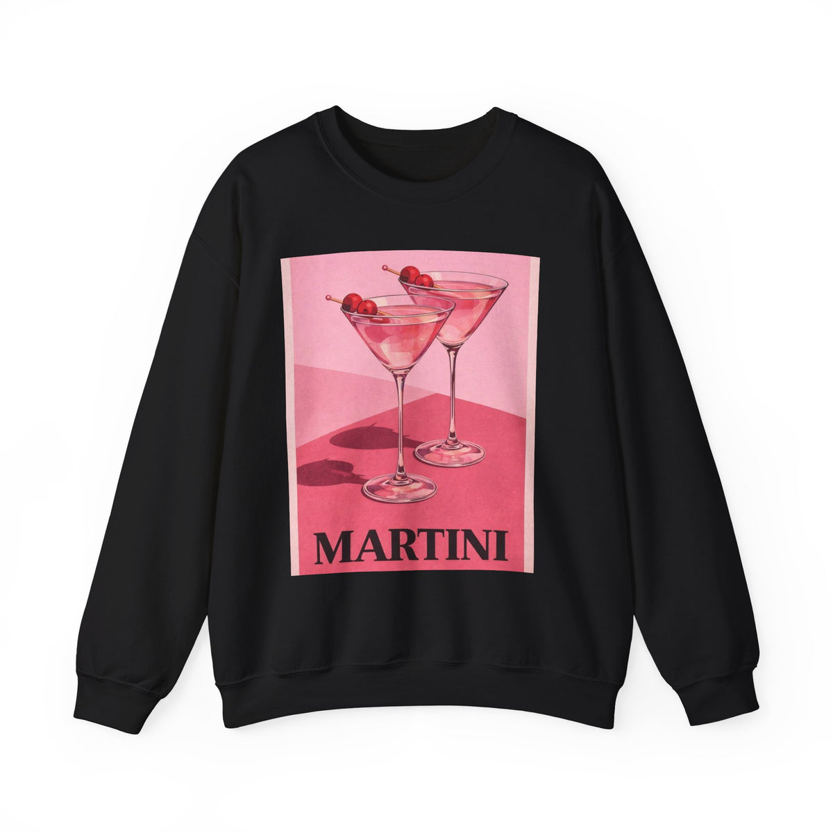 Leopard Cocktail Crewneck Sweatshirt
