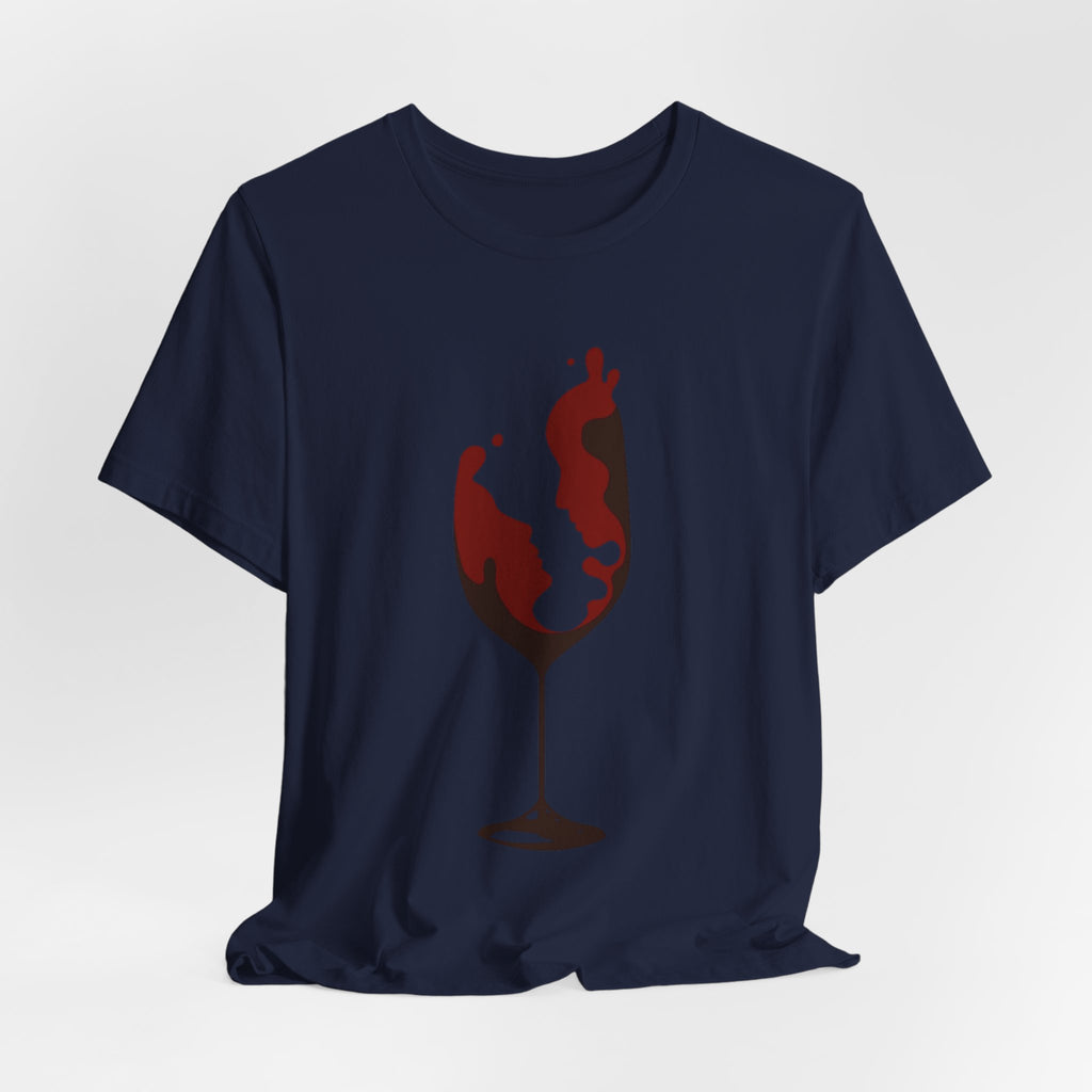 Wolf Rider Graphic Tee — Dark Fantasy Motorcycle Scene