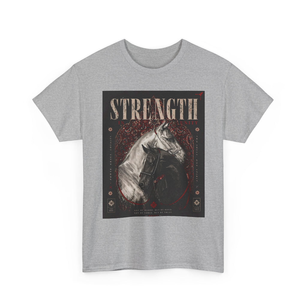 Strength Horse T-Shirt — Vintage Equestrian Graphic Tee