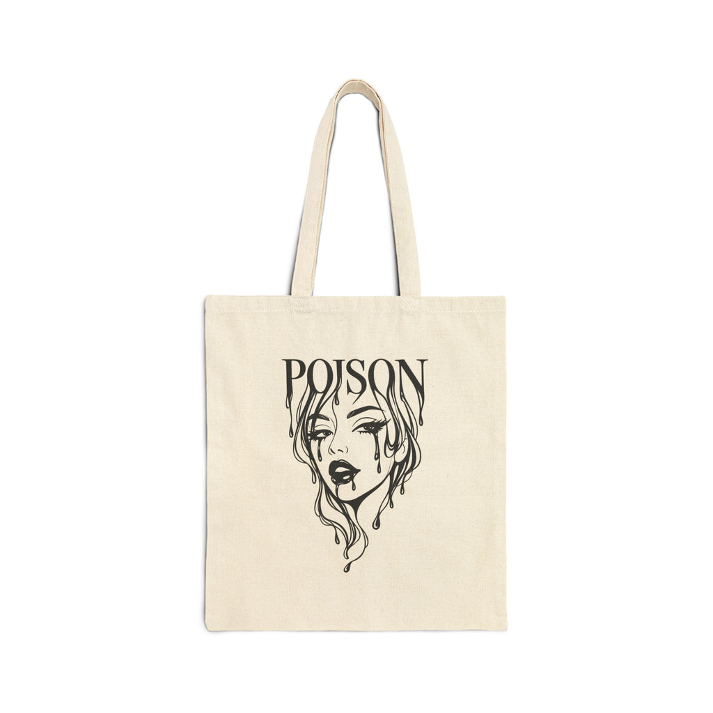 Wolf Pack Illustration Canvas Tote