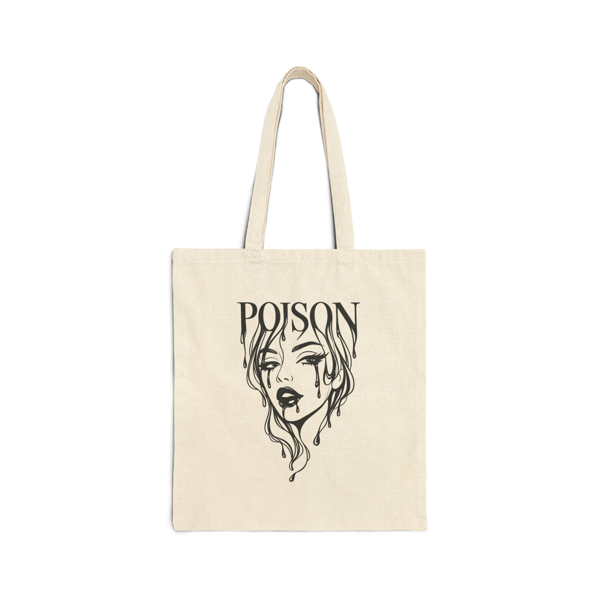 Wolf Pack Illustration Canvas Tote
