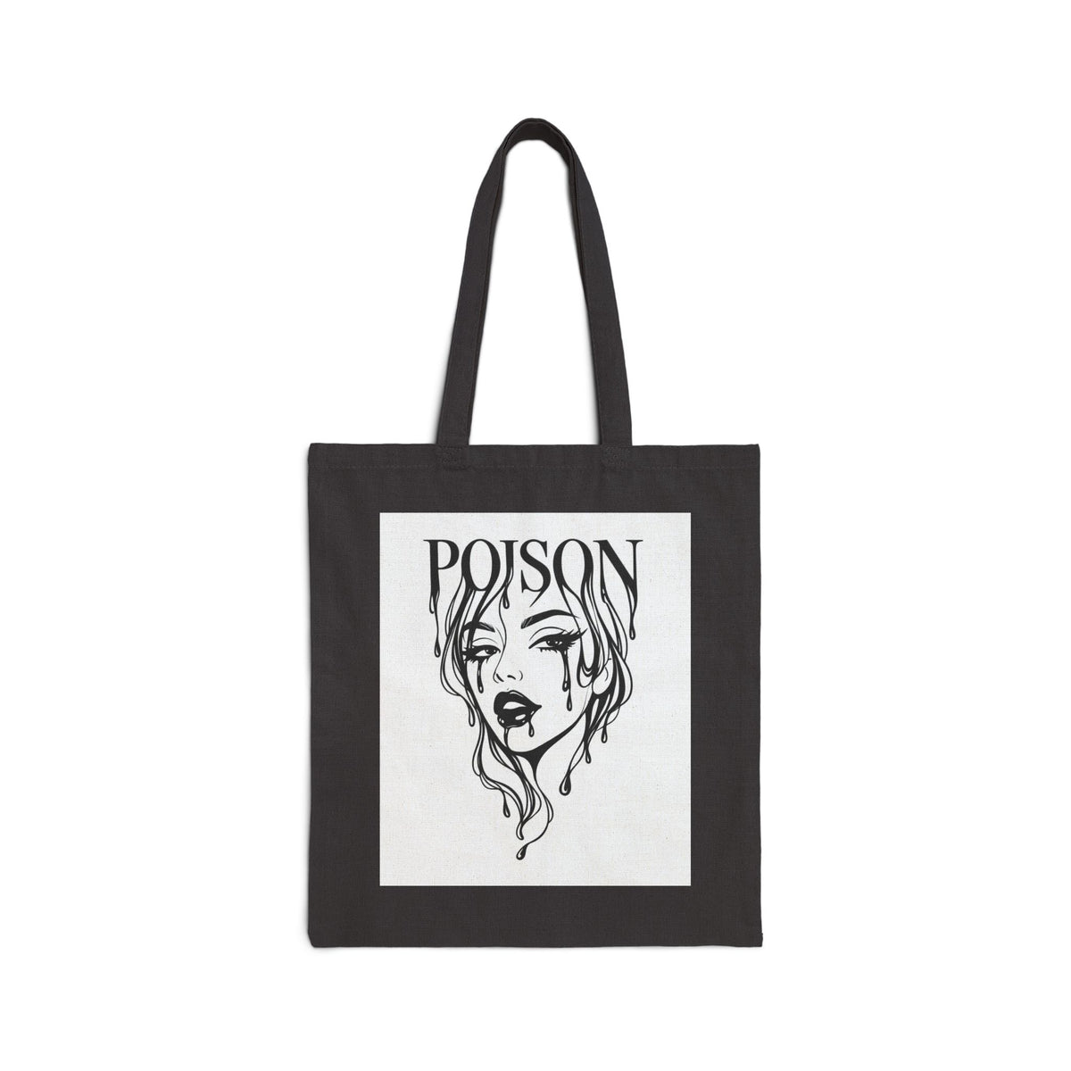 Wolf Pack Illustration Canvas Tote