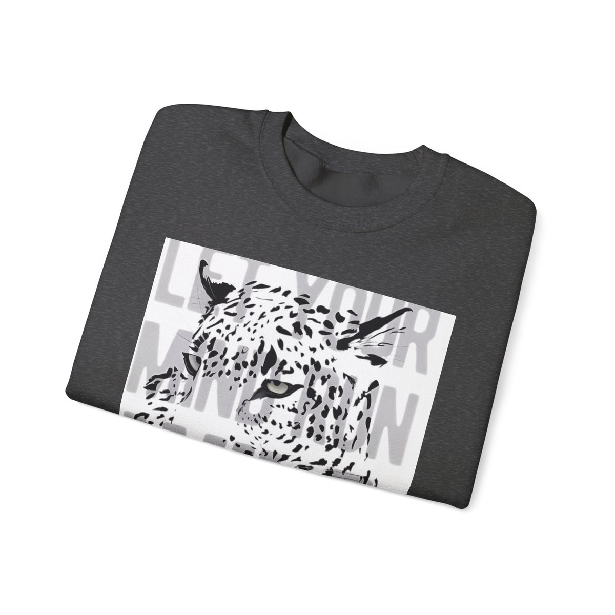 Crewneck Sweatshirt - 'Love Needs Farming' Floral Graphic