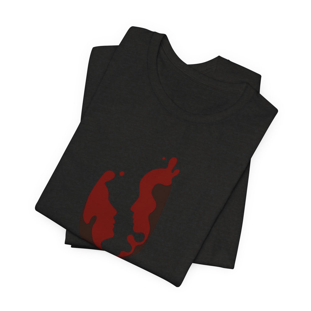 Wolf Rider Graphic Tee — Dark Fantasy Motorcycle Scene