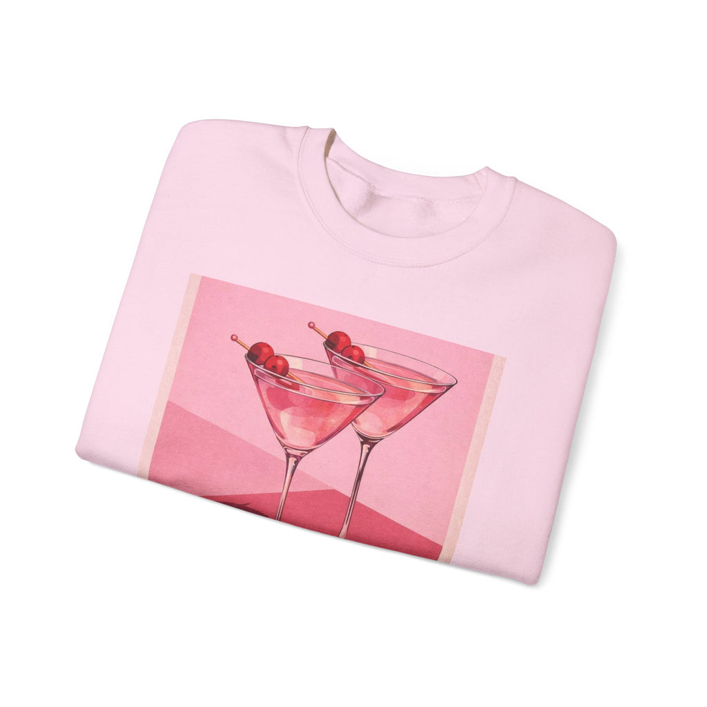 Leopard Cocktail Crewneck Sweatshirt