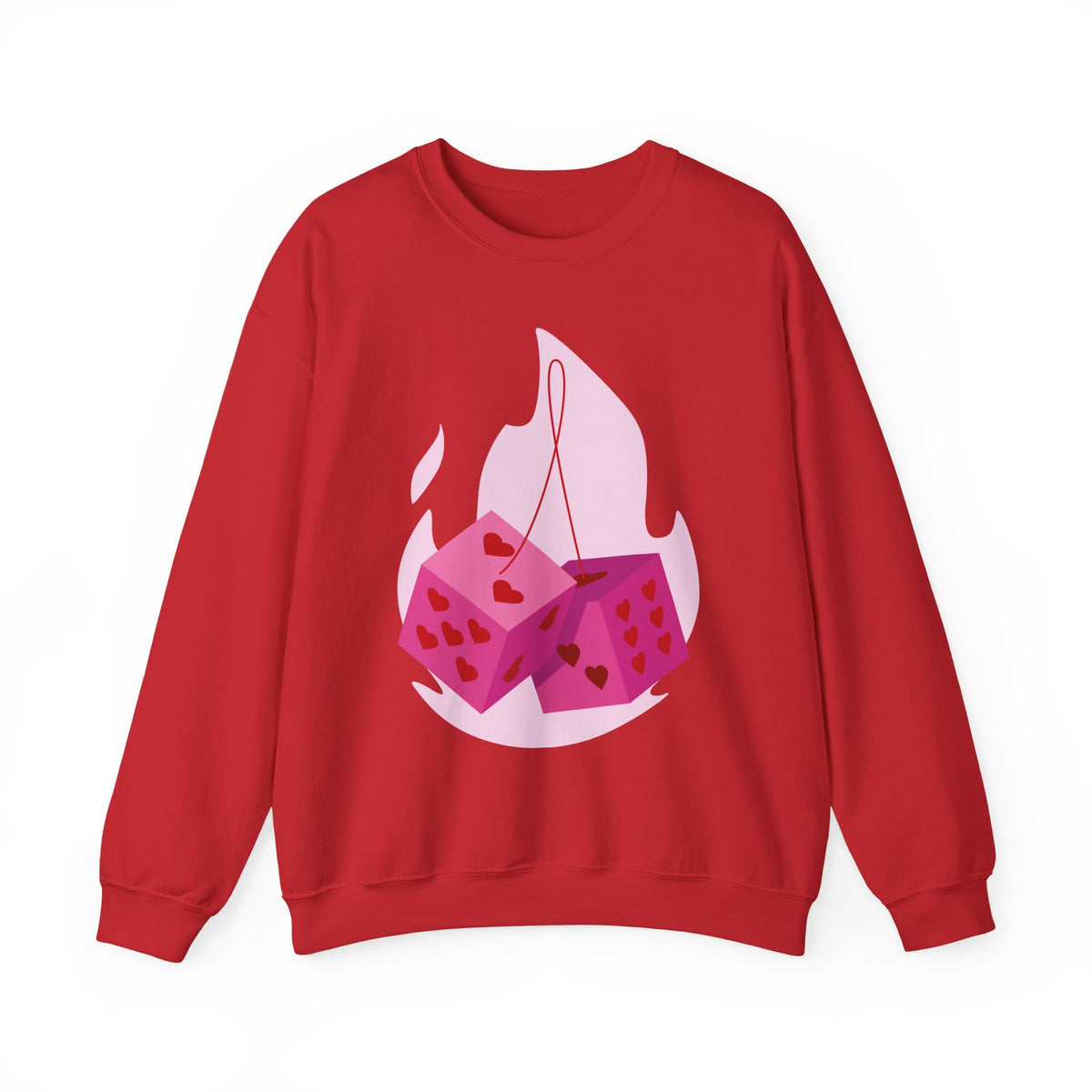 Moonlit Roses Crewneck Sweatshirt — Mystic Night Cat Floral Design