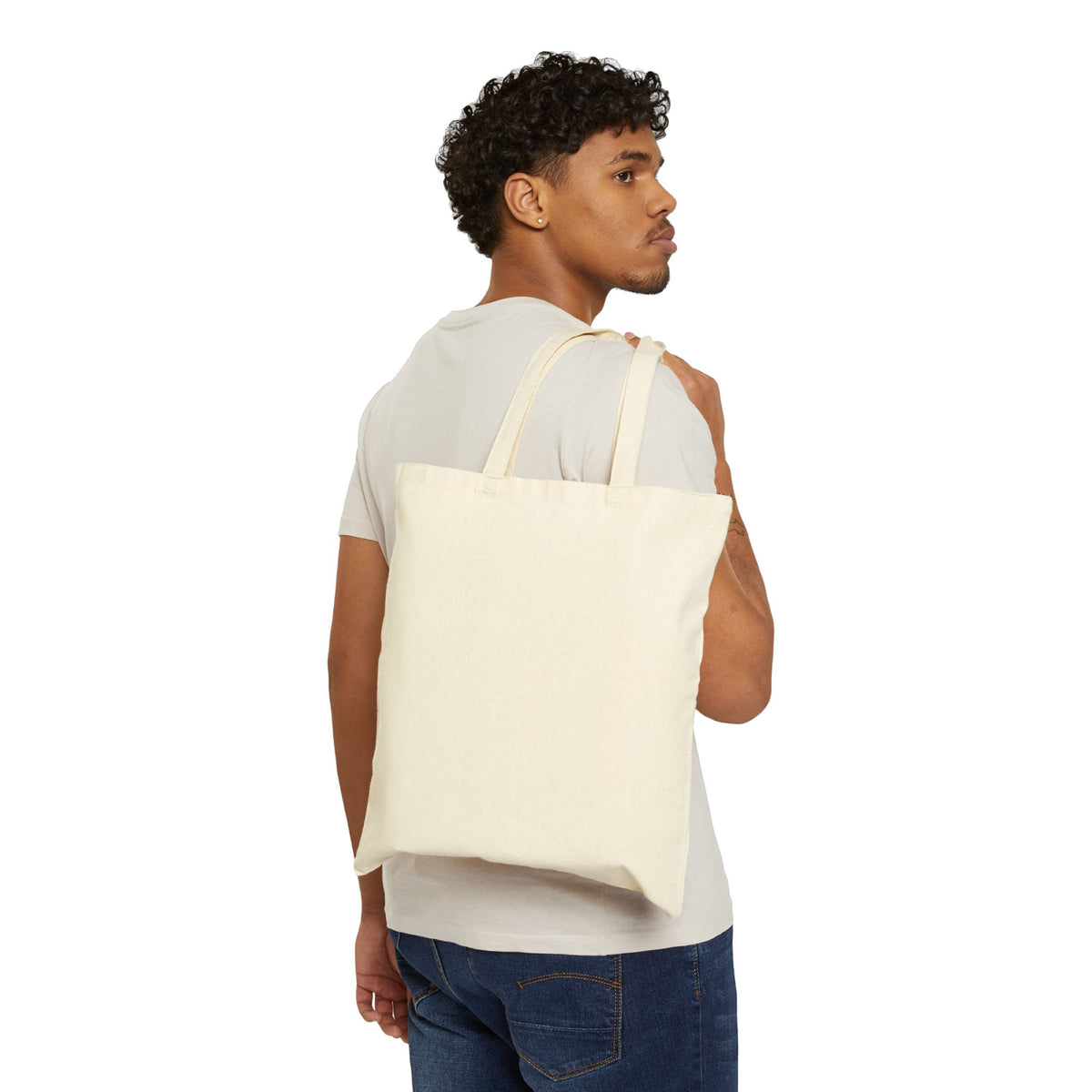 Here for the Pie Canvas Tote — Cute Fall Cat & Dog Thanksgiving Grocery Bag