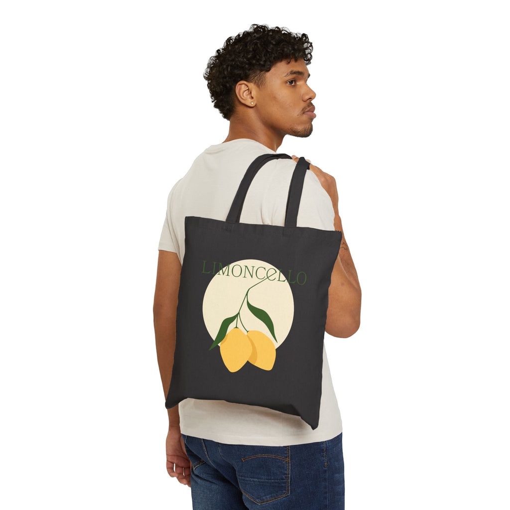 Here for the Pie Canvas Tote — Cute Fall Cat & Dog Thanksgiving Grocery Bag