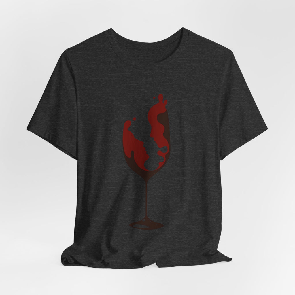 Wolf Rider Graphic Tee — Dark Fantasy Motorcycle Scene