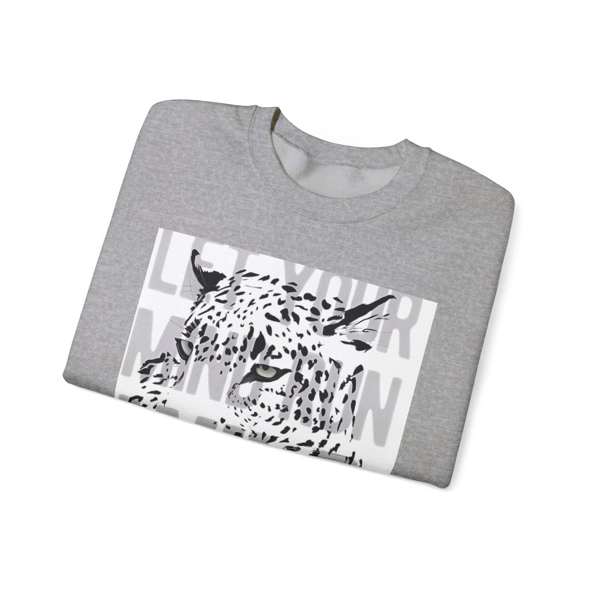 Crewneck Sweatshirt - 'Love Needs Farming' Floral Graphic