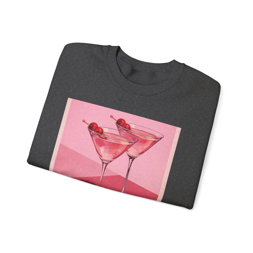 Leopard Cocktail Crewneck Sweatshirt