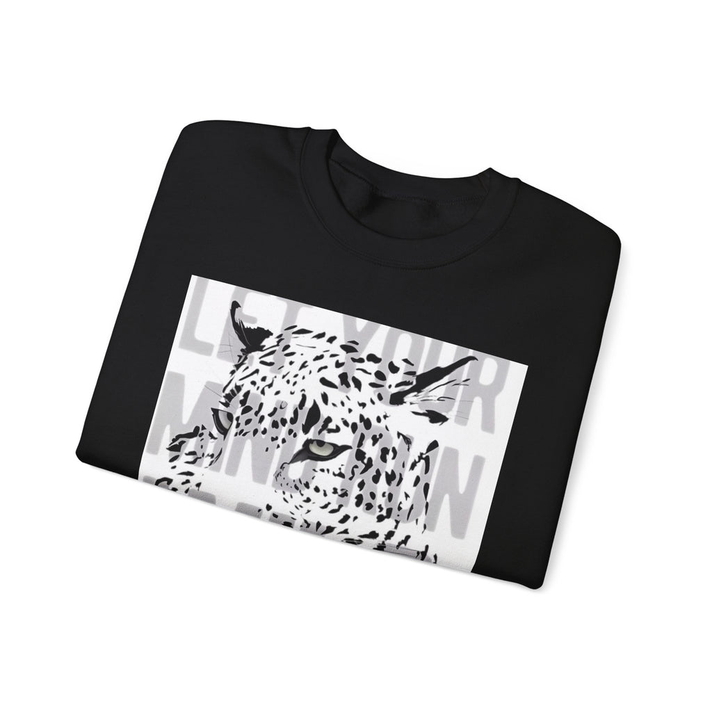 Crewneck Sweatshirt - 'Love Needs Farming' Floral Graphic