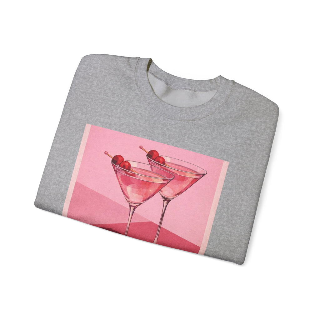 Leopard Cocktail Crewneck Sweatshirt
