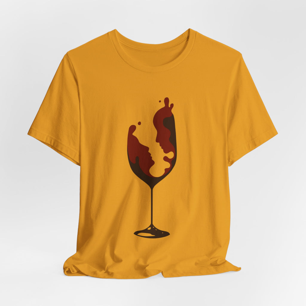 Wolf Rider Graphic Tee — Dark Fantasy Motorcycle Scene