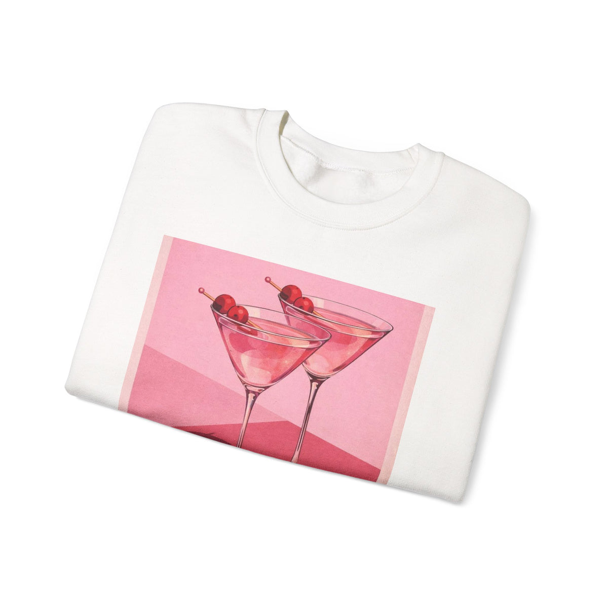 Leopard Cocktail Crewneck Sweatshirt