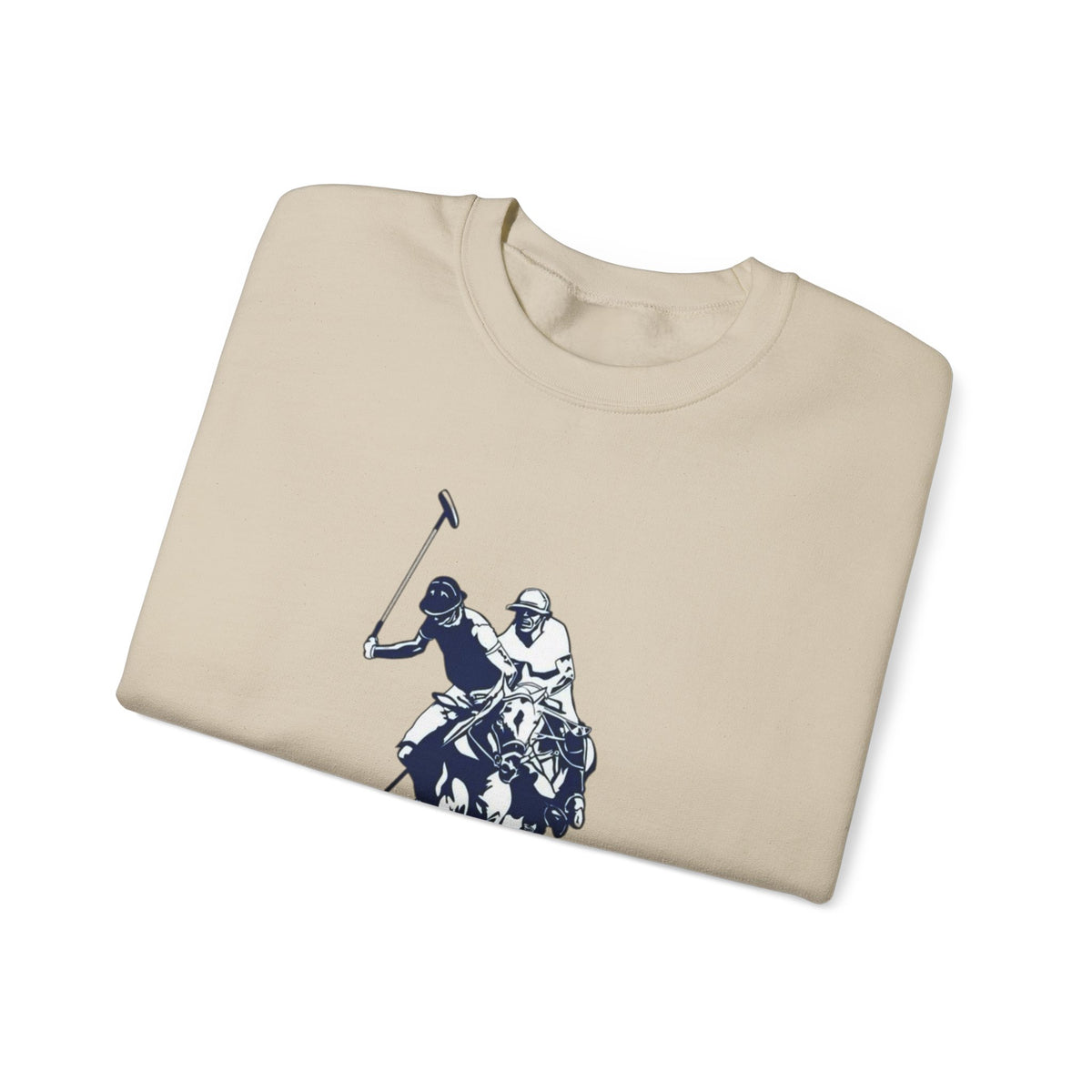 Polo Player Crewneck Sweatshirt — U.S. Polo Assn. Graphic Pullover