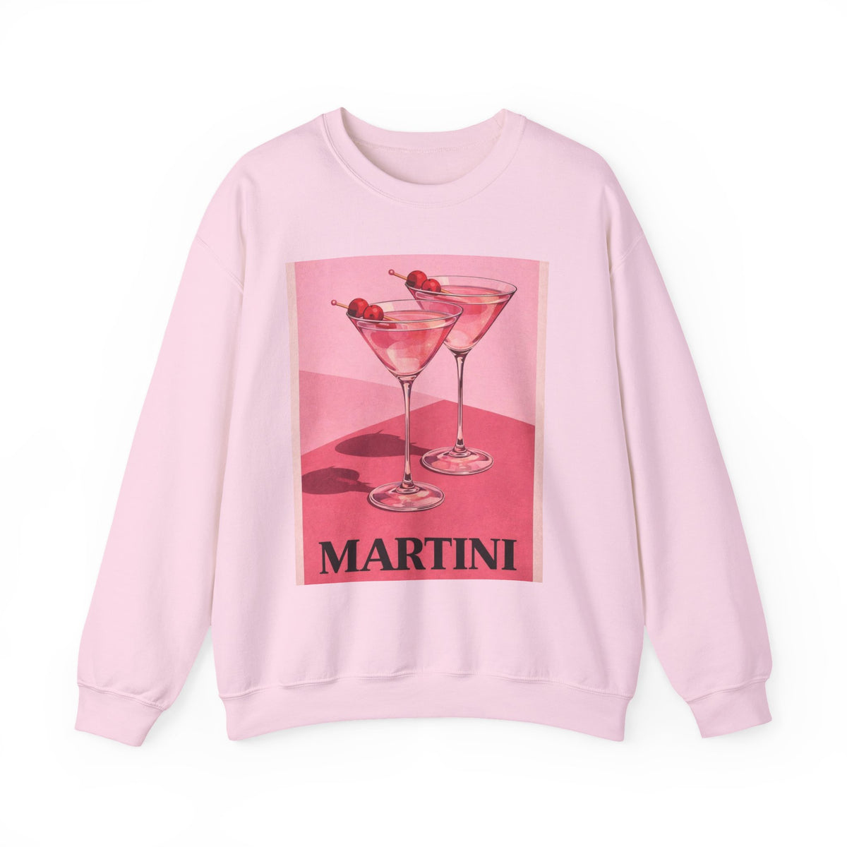 Leopard Cocktail Crewneck Sweatshirt