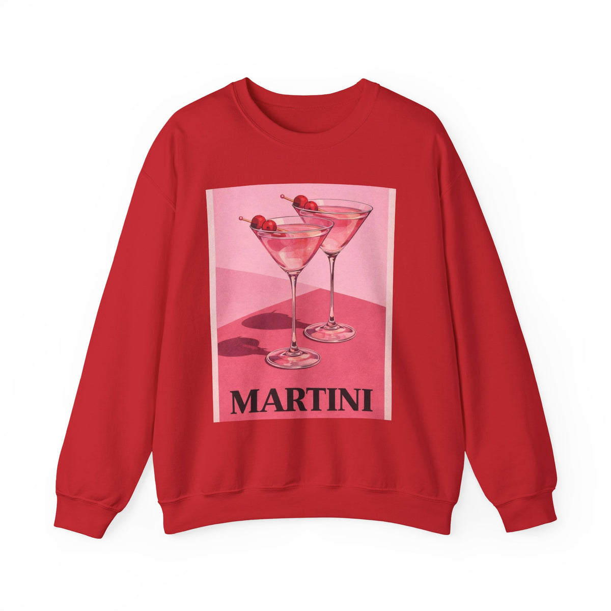 Leopard Cocktail Crewneck Sweatshirt