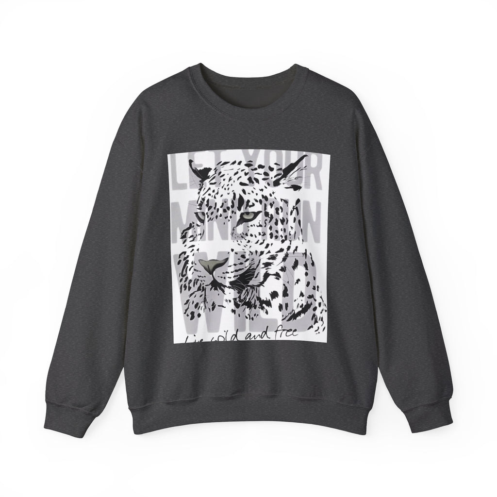 Crewneck Sweatshirt - 'Love Needs Farming' Floral Graphic