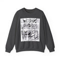 Crewneck Sweatshirt - 'Love Needs Farming' Floral Graphic