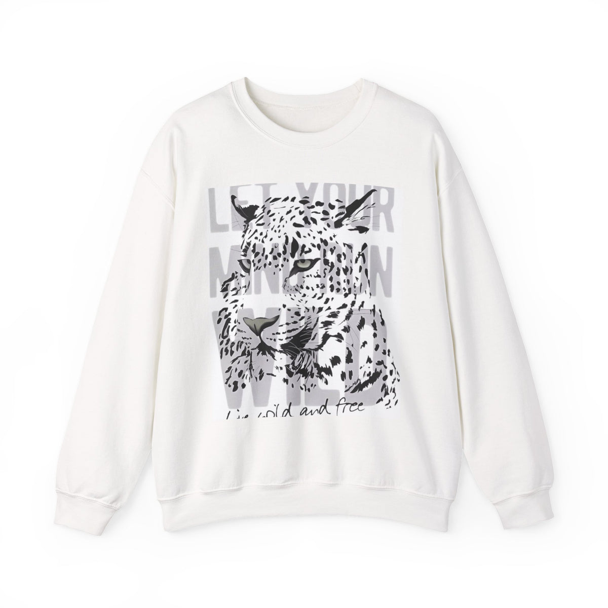Crewneck Sweatshirt - 'Love Needs Farming' Floral Graphic