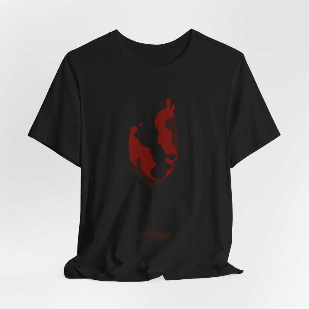 Wolf Rider Graphic Tee — Dark Fantasy Motorcycle Scene