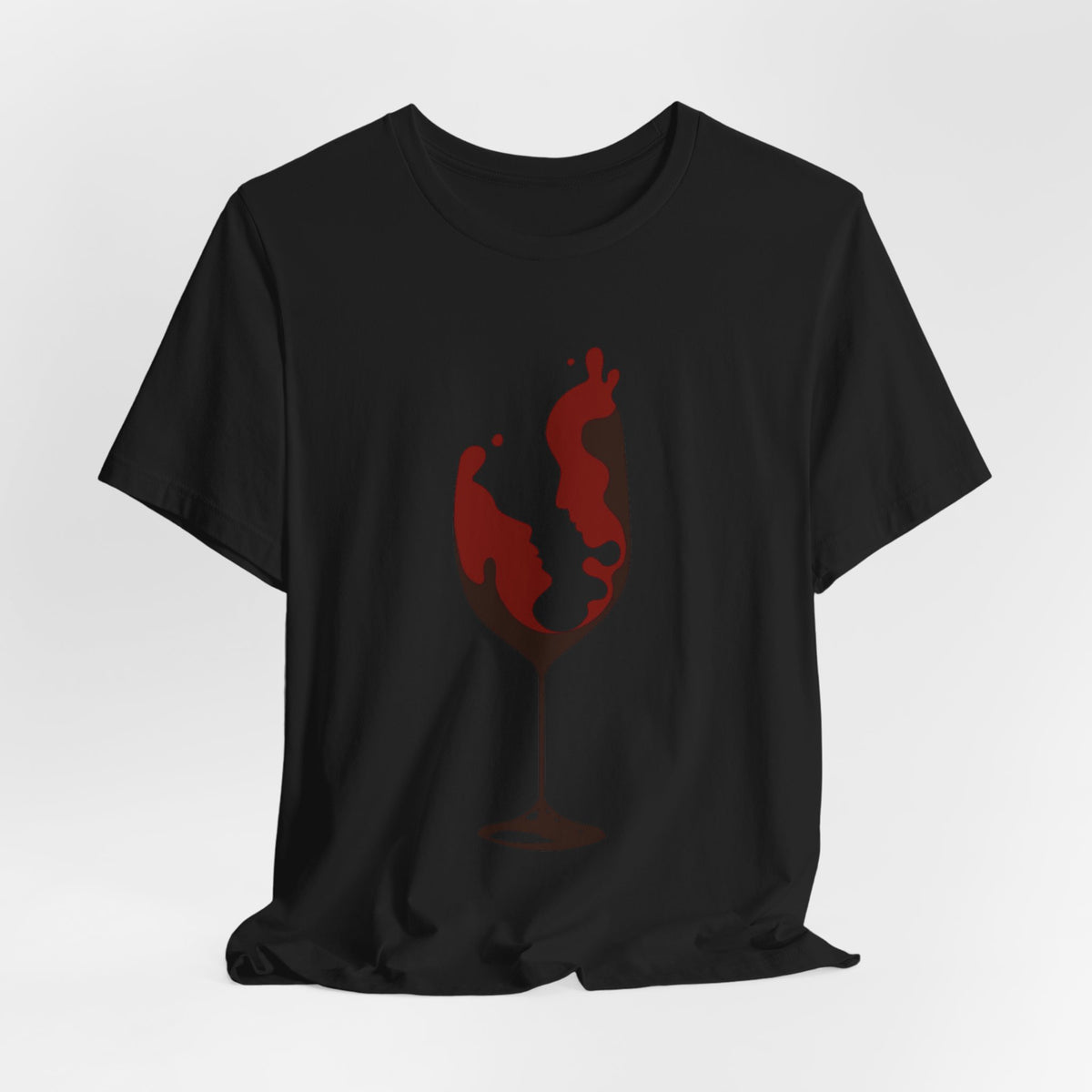 Wolf Rider Graphic Tee — Dark Fantasy Motorcycle Scene