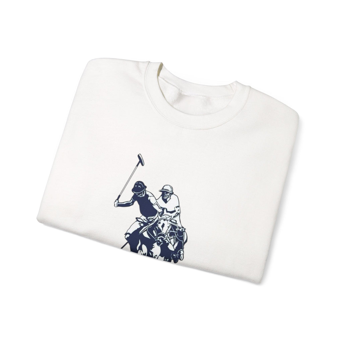 Polo Player Crewneck Sweatshirt — U.S. Polo Assn. Graphic Pullover