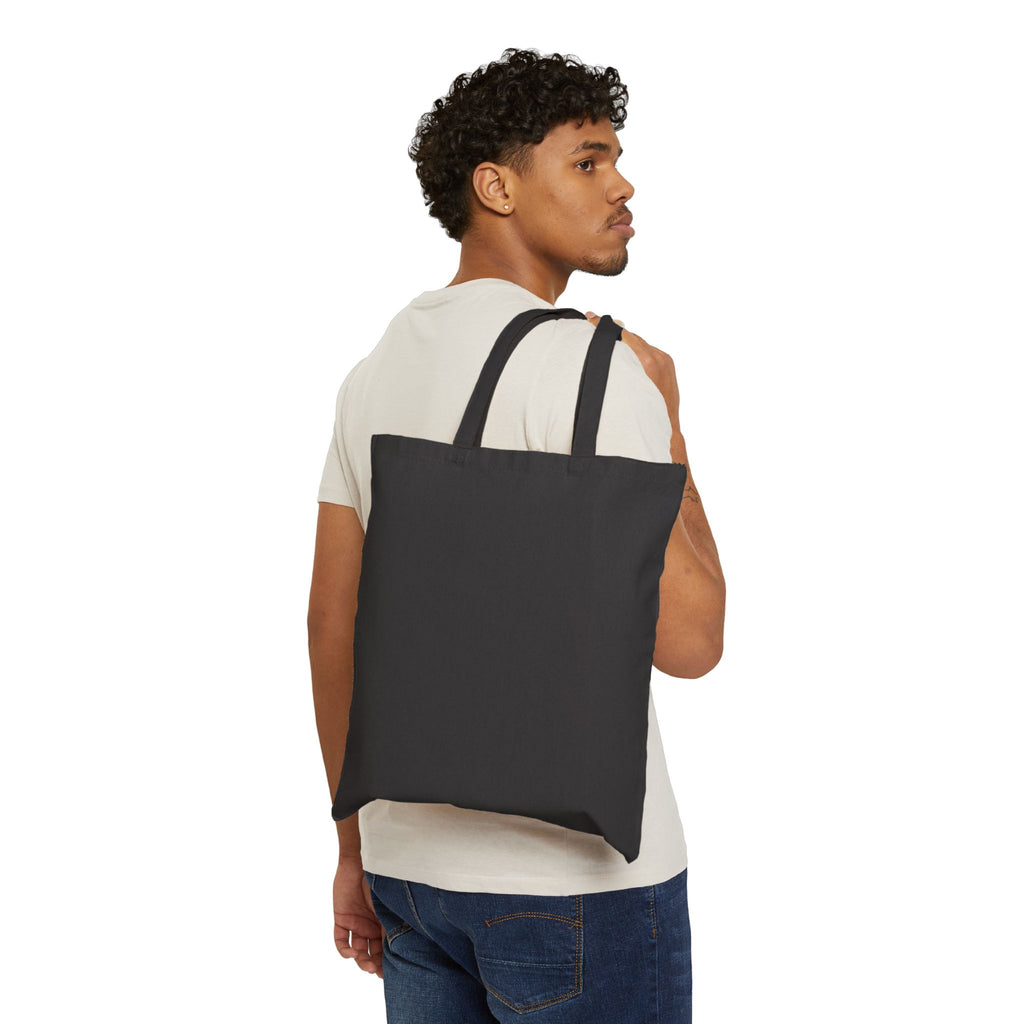 Here for the Pie Canvas Tote — Cute Fall Cat & Dog Thanksgiving Grocery Bag