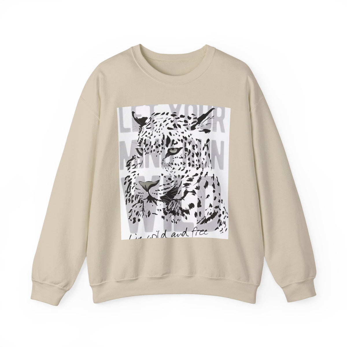 Crewneck Sweatshirt - 'Love Needs Farming' Floral Graphic