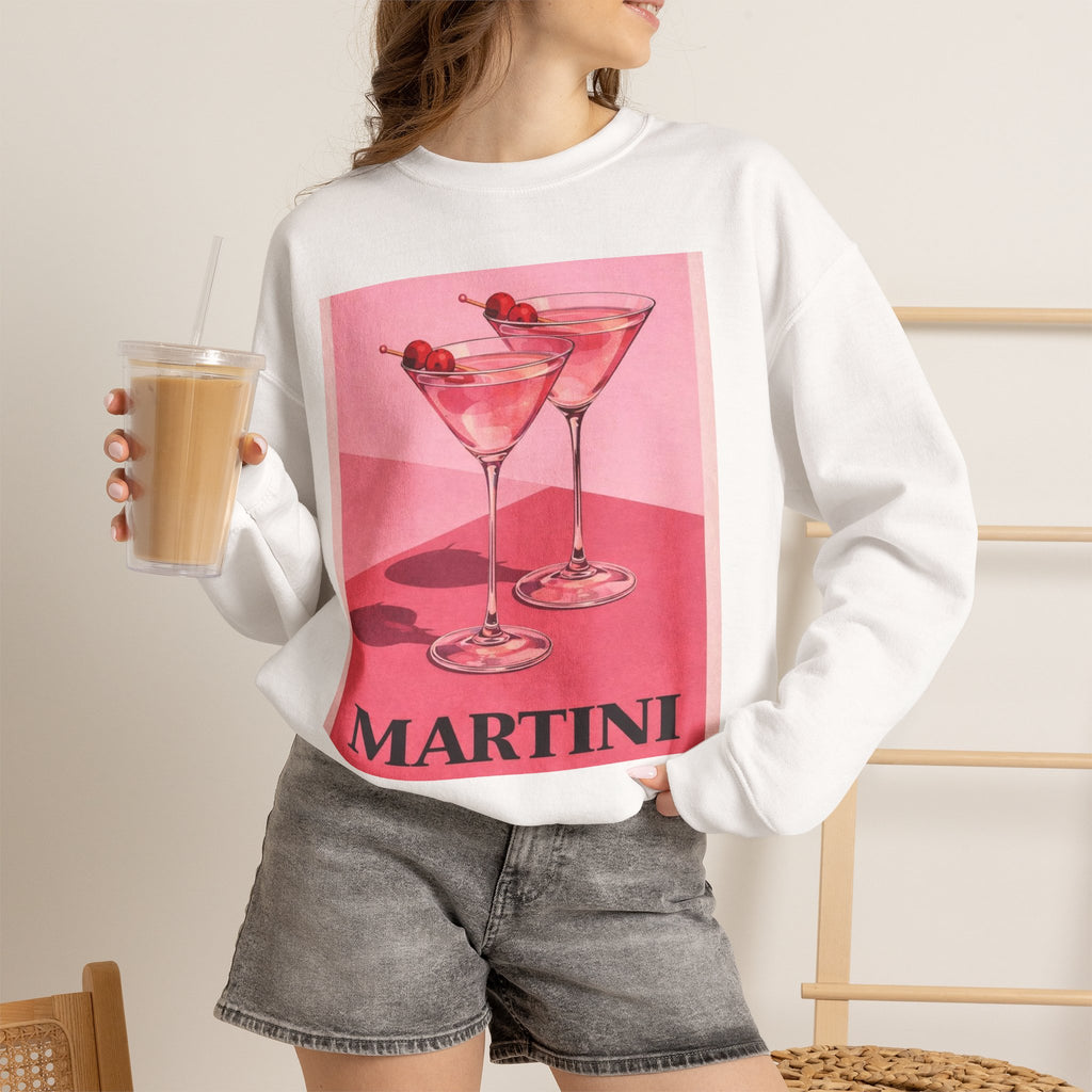Leopard Cocktail Crewneck Sweatshirt