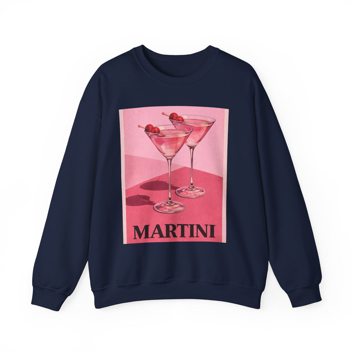 Leopard Cocktail Crewneck Sweatshirt