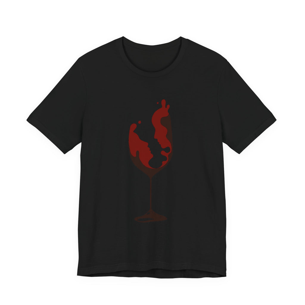 Wolf Rider Graphic Tee — Dark Fantasy Motorcycle Scene