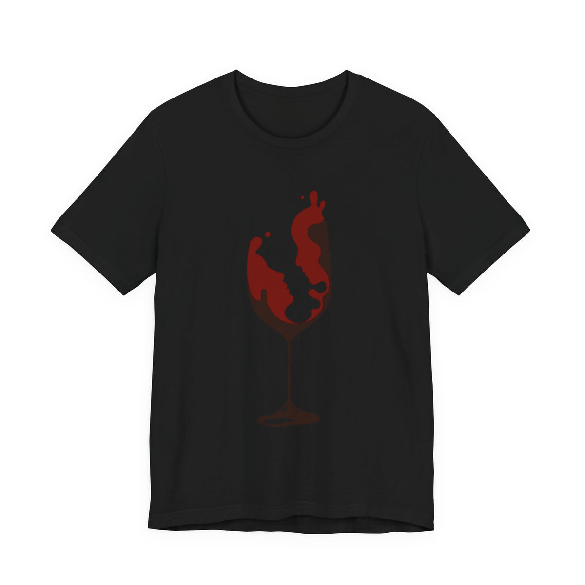 Wolf Rider Graphic Tee — Dark Fantasy Motorcycle Scene